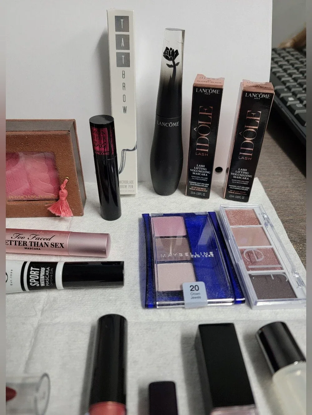 Lancôme, Too Faced, Revlon, & Neutrogena Makeup Bundle (27 things) (mostly new)